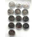 Набір монет в капсулах Collection Збройні Сили України 20.2 мм 13 шт Сріблястий (hub_q4wbp8), купити в Україні, зображення 1