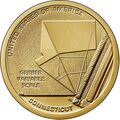 США 1 доллар 2020 Инновации, Коннектикут, Шкала Гербера (hub_f5m173), купити в Україні, зображення 1