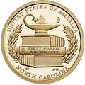 США 1 доллар 2021 Инновации, Северная Каролина, Инновации в высшем образовании (hub_tmloc3), купити в Україні, зображення 1
