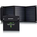 Портативний зарядний пристрій сонячна панель Bresser Mobile Solar Charger 40 Watt USB DC (3810040), фото 1