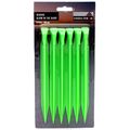 Кілочки High Peak Glow in the Dark ABS Peg 20 см 6 шт. Luminous Green (42202), фото 1