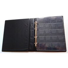Альбом для монет в футляре Fischer черные листы на 610 монет Синий (hub_aRCN36759), купити в Україні, зображення 3