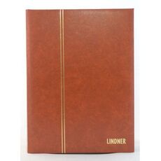 Альбом-кляссер для марок Lindner Elegant 30/60 мягкая обложка Коричневый (hub_i6aqhb), купити в Україні, зображення 1