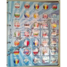 Альбом для монет Государства Мира Collection все материки Бордовый (hub_gcd2n9), купити в Україні, зображення 4