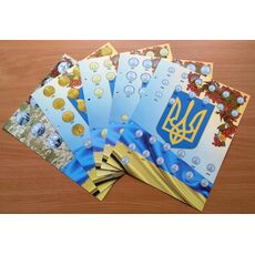 Комплект листов с разделителями для разменных монет Украины с 1992г.  CollectionТип 1 (hub_pnalwv), купити в Україні, зображення 1