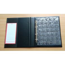 Альбом для монет Schulz 522 ячеек черные листы Черный (hub_oe39bi), купити в Україні, зображення 7