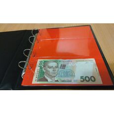 Альбом для монет и банкнот Collection наборной Красный  ( hub_cpOn45704 ), купити в Україні, зображення 5