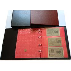Альбом для монет и банкнот Elit наборной красные листы Коричневый (hub_kp2uce), купити в Україні, зображення 6
