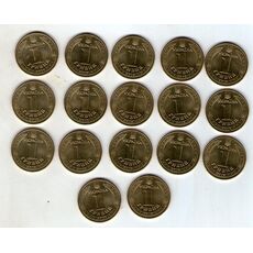 Набір сувенірних монет Collection Гетьмани України 17 шт. (hub_ot1guc), купити в Україні, зображення 3