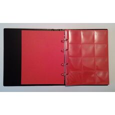 Альбом для монет в капсулах Schulz Collection 225х265х40 мм 120 ячеек Бордовый (hub_zmxnuv), купити в Україні, зображення 3