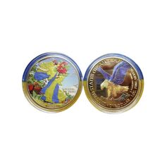 Сувенирная монета Collection Свобода Украины Червона калина 2022 UNC 30 мм Золотистый (hub_jbotsg), купити в Україні, зображення 2