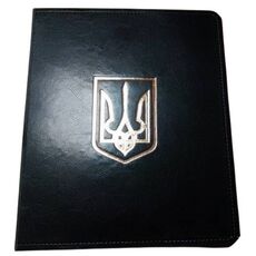Альбом для монет Collection 270х230х45 мм на 512 монет золотой тризубец Черный (hub_ahuhkh), купити в Україні, зображення 2