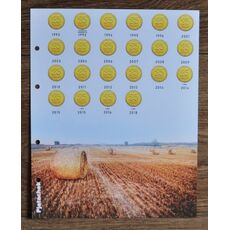 Подарочный набор нумизмата Collection Альбом для монет Украины + каталог Коломиец 28х22 см Разноцветный (hub_whveyn), купити в Україні, зображення 6