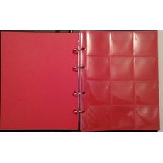 Альбом Collection для юбилейных монет Украины в капсулах на 120 ячеек 270х230х45 мм золотой тризубец Черный (hub_p41grm), купити в Україні, зображення 3