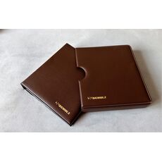 Альбом для монет Schulz с футляром на 221 монету красные листы Коричневый (hub_fhzubk), купити в Україні, зображення 2