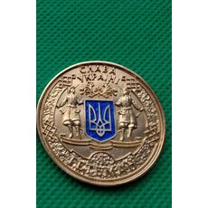 Сувенирная монета Mine Мрия 1 гетьман 2022 итальянская латунь 33,5 мм Разноцветный (hub_46sfqi), купити в Україні, зображення 3