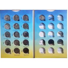 Альбом капсульный Collection Вооруженные Силы Украины с 16 монетами Разноцветный (hub_c7nxbx), купити в Україні, зображення 3