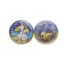Сувенирная монета Collection Свобода Украины 2022 UNC 40 мм Золотистый (hub_ee2719), купити в Україні, зображення 2
