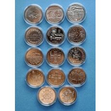 Набір монет в капсулах Collection Збройні Сили України 20.2 мм 14 шт Сріблястий (hub_7hfoyt), купити в Україні, зображення 4