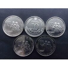 Набор монет Collection Вооруженные Силы Украины 10 гривен ВСУ 30 мм 15 шт в капсулах Серебристый (hub_ylj442), купити в Україні, зображення 7