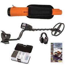 Металошукач Garrett AT Pro International Special + Пін Garrett AT Pointer + Навушники MS-2 + Органайзер + Книга, фото 1