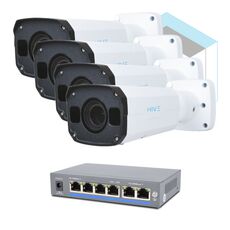 Комплект для керування і контролю доступу автотранспорту 2 на 4 камери, фото 1