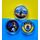 Набор монет Mine Русский корабль Пес Патрон Азов 1 гривна 26 мм Золотистый (hub_dkffvp), фото 3