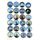 Набор сувенирных монет Collection 2018 Парусники 20 мм 24 шт Разноцветный (hub_p9wid0), фото 1