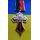 Медаль Collection Крест ЧЕСТЬ И СЛАВА 40*44*3 мм Бордо (hub_f8axtw), фото 3