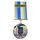 Медаль с удостоверением Collection За оборону родного государства город-герой ГОСТОМЕЛЬ 32 мм Разноцветный (hub_fi3ak1), фото 1
