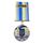 Медаль с удостоверением Collection За оборону родного государства город-герой ЧЕРНИГОВ 32 мм Разноцветный (hub_p23g42), фото 1