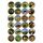Набор сувенирных монет Collection 2018 Фауна 24 шт 20 мм Разноцветный (hub_q1ejlx), фото 1