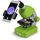 Мікроскоп Bresser Junior 40x-640x Green з набором для дослідів і адаптером для смартфона (8851300B4K000), фото 3