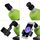 Мікроскоп Bresser Junior 40x-640x Green з набором для дослідів і адаптером для смартфона (8851300B4K000), фото 4