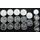 Набор монет в капсулах Collection Вооруженные Силы Украины 30 мм 19 шт Cеребристый (hub_1z6tkv), фото 5