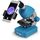 Мікроскоп Bresser Junior 40x-640x Blue з набором для дослідів та адаптером для смартфона (8851300WXH000), фото 3