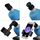 Мікроскоп Bresser Junior 40x-640x Blue з набором для дослідів та адаптером для смартфона (8851300WXH000), фото 5