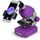Мікроскоп Bresser Junior 40x-640x Purple з набором для дослідів і адаптером для смартфона (8851300GSF000), фото 3