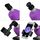 Мікроскоп Bresser Junior 40x-640x Purple з набором для дослідів і адаптером для смартфона (8851300GSF000), фото 5