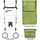 Сумка-візок ShoppingCruiser 3 Wheels Green (650071), фото 7