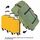 Сумка дорожня на колесах TravelZ Wheelbag 100 Liter Green (603095), фото 8