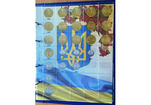 Комплект листов с разделителями для разменных монет Украины с 1992г.  CollectionТип 1 (hub_pnalwv), фото 6