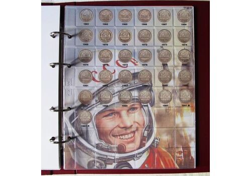 Комплект листов с разделителями для разменных монет СССР Antique Collection 1961-1992гг (hub_hlvpue), фото 5
