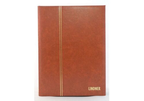 Альбом-кляссер для марок Lindner Elegant 30/60 мягкая обложка Коричневый (hub_i6aqhb), фото 1