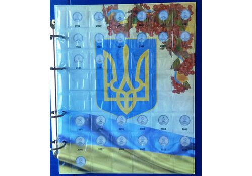 Комплект листов с разделителями для разменных монет Украины с 1992г.  CollectionТип 1 (hub_pnalwv), фото 3