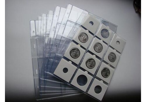 Альбом для монет Schulz в холдерах 120 ячеек Темно-синий (hub_wckm5e), фото 4