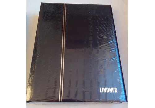 Альбом-кляссер для марок Lindner Elegant 30/60 мягкая обложка Черный (hub_irapa9), фото 4