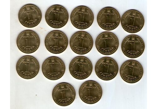 Набір сувенірних монет Collection Гетьмани України 17 шт. (hub_ot1guc), фото 3
