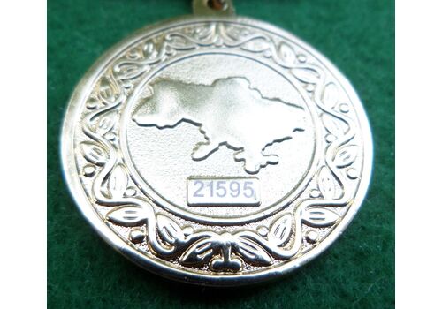 Медаль с удостоверением Collection За оборону родного государства город-герой КИЕВ 32 мм Разноцветный (hub_5056v4), фото 5