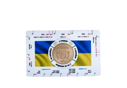 Нумизматическая линейка для монет Украины Collection (hub_e8il2k), фото 1